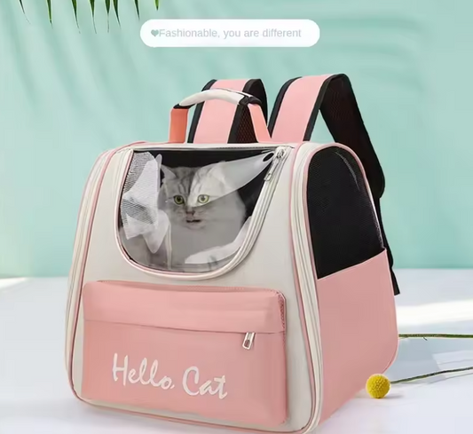 Cat Carrier Bags Windproof Outdoor Travel Backpack for Cat Small Dogs Transport Carrying Bag Cat Backpack Carriers With Cushion
